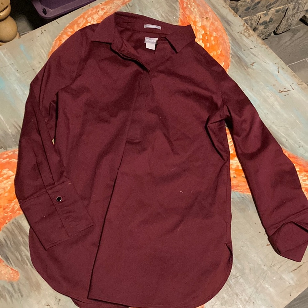 Maroon blouse 👚